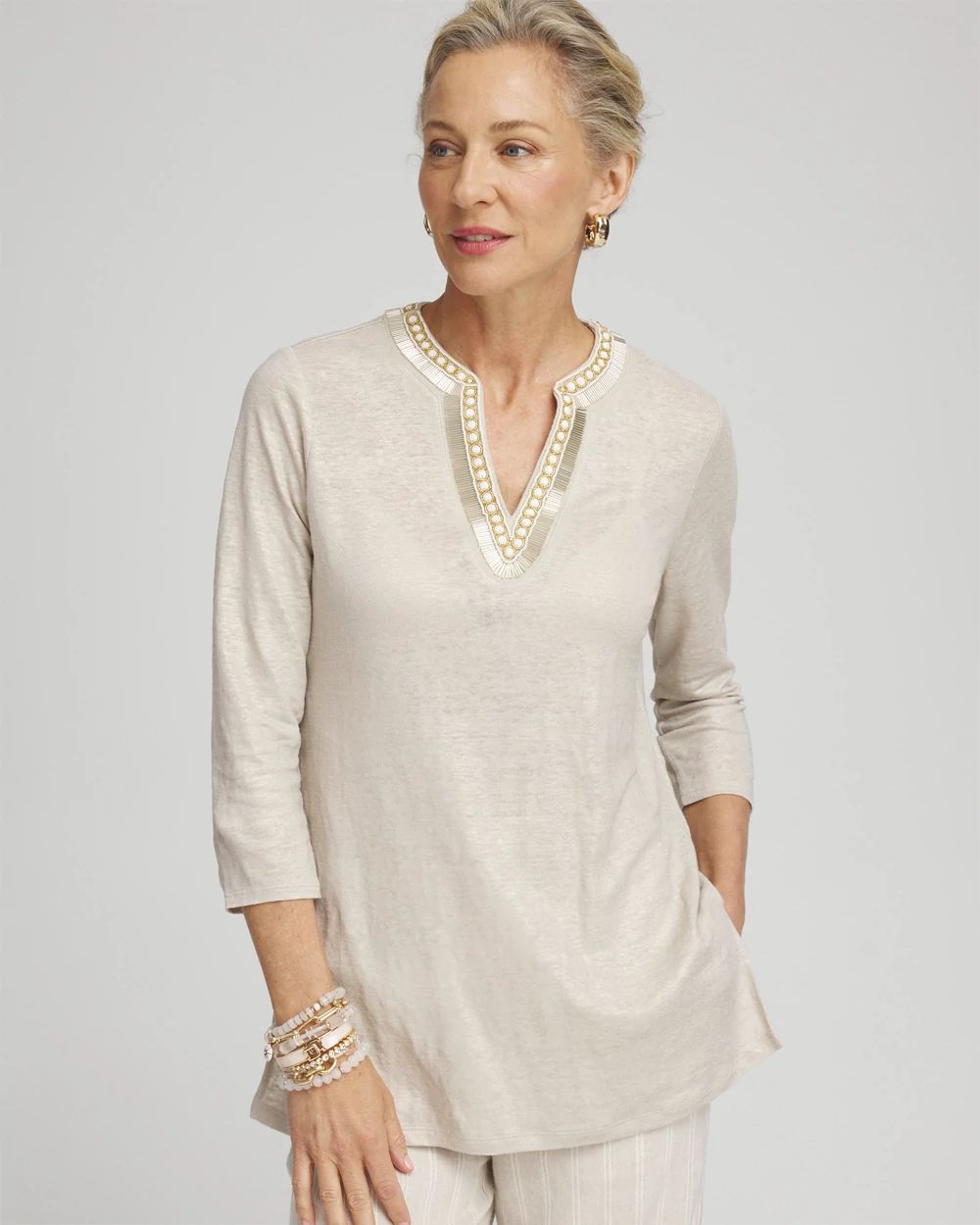 極美品 25ss トゥジュー LINEN CLOTH Ruffle Shirt TOUJOURS トゥジュー
